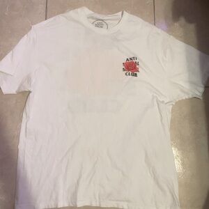 Anti Social Social Club Roses Are Red Tee 'White'